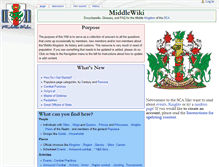 Tablet Screenshot of middlewiki.midrealm.org