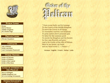 Tablet Screenshot of pelican.midrealm.org